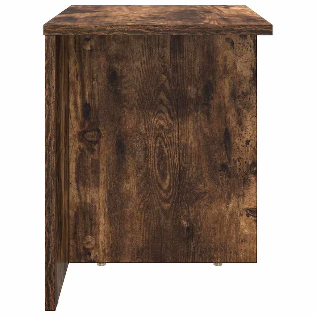 Tavolino 2 pcs Rovere fumé 37 x 32 x 40 cm Legno multistrato | homemem39