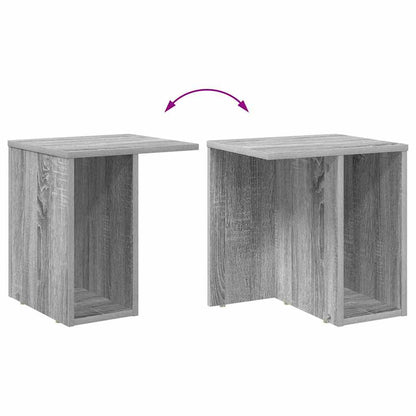 Tavolino Grigio Sonoma 37 x 32 x 40 cm Legno multistrato | homemem39
