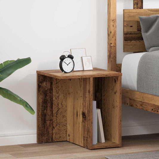 Tavolino 2 pcs Legno vecchio 37 x 32 x 40 cm Legno multistrato | homemem39