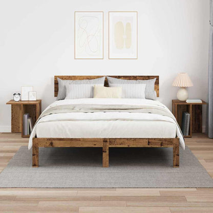 Tavolino 2 pcs Legno vecchio 37 x 32 x 40 cm Legno multistrato | homemem39