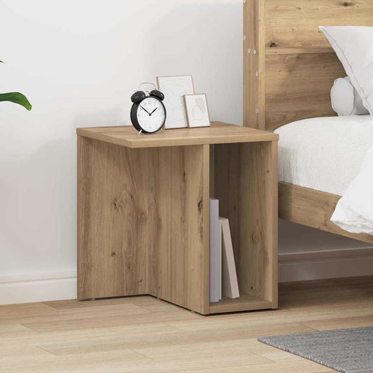 Tavolino Rovere artigianale 37 x 32 x 40 cm Legno multistrato | homemem39
