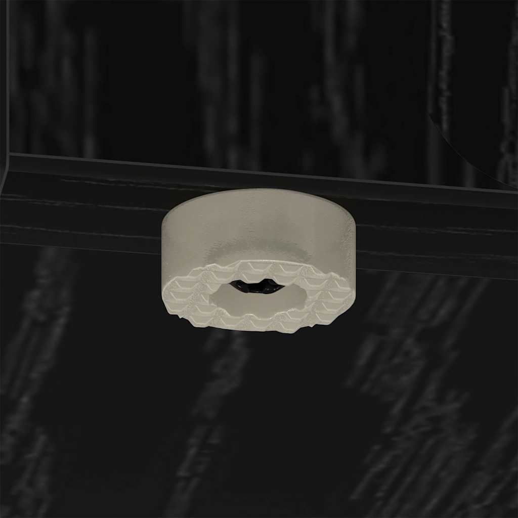 Tavolino Rovere Nero 35 x 40 x 55 cm Legno multistrato