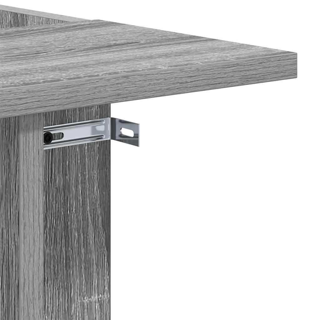 Tavolino Grigio Sonoma 35 x 40 x 55 cm Legno multistrato