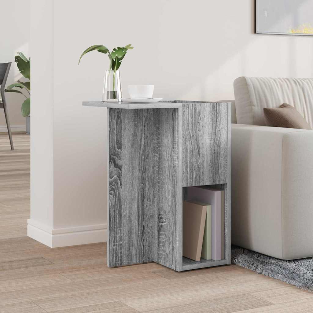 Tavolino Grigio Sonoma 35 x 40 x 55 cm Legno multistrato