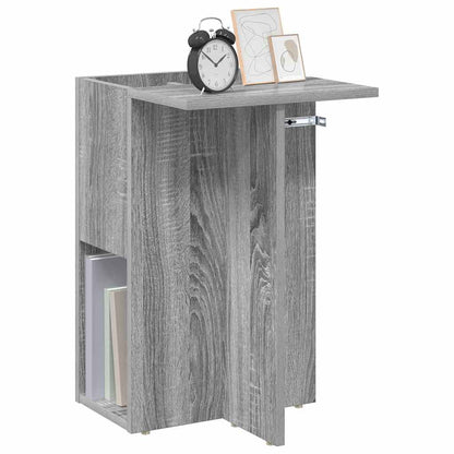 Tavolino Grigio Sonoma 35 x 40 x 55 cm Legno multistrato