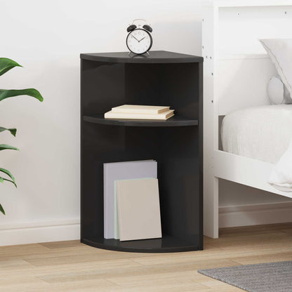 Tavolino Nero 29,6 x 29,6 x 60 cm Legno multistrato | homemem39