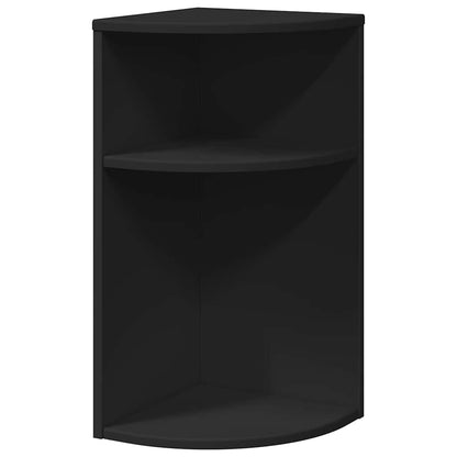 Tavolino Nero 29,6 x 29,6 x 60 cm Legno multistrato
