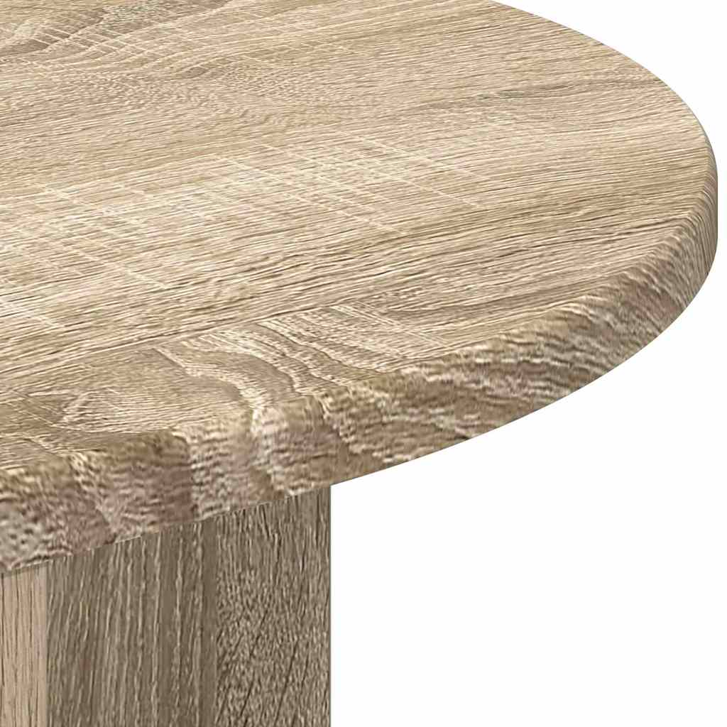 Tavolino Rovere Sonoma 29,6 x 29,6 x 60 cm Legno multistrato