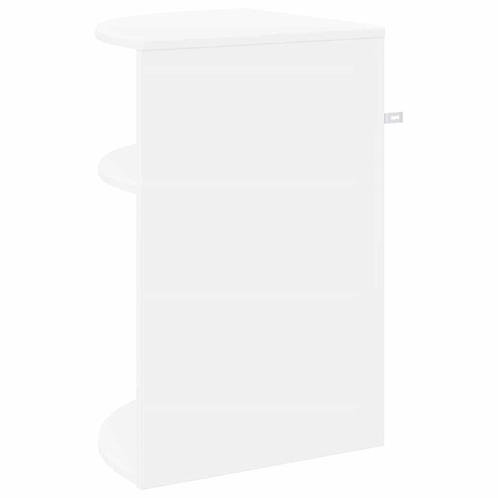 Tavolino Bianco 39,7 x 39,7 x 60 cm Legno multistrato