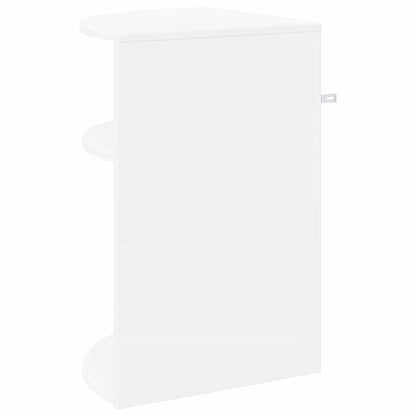 Tavolino Bianco 39,7 x 39,7 x 60 cm Legno multistrato