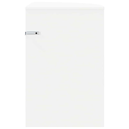 Tavolino Bianco 39,7 x 39,7 x 60 cm Legno multistrato