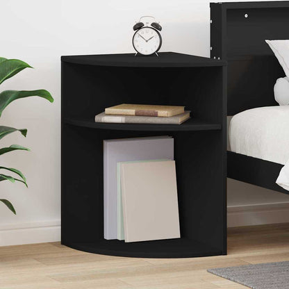 Tavolino Nero 39,7 x 39,7 x 60 cm Legno multistrato