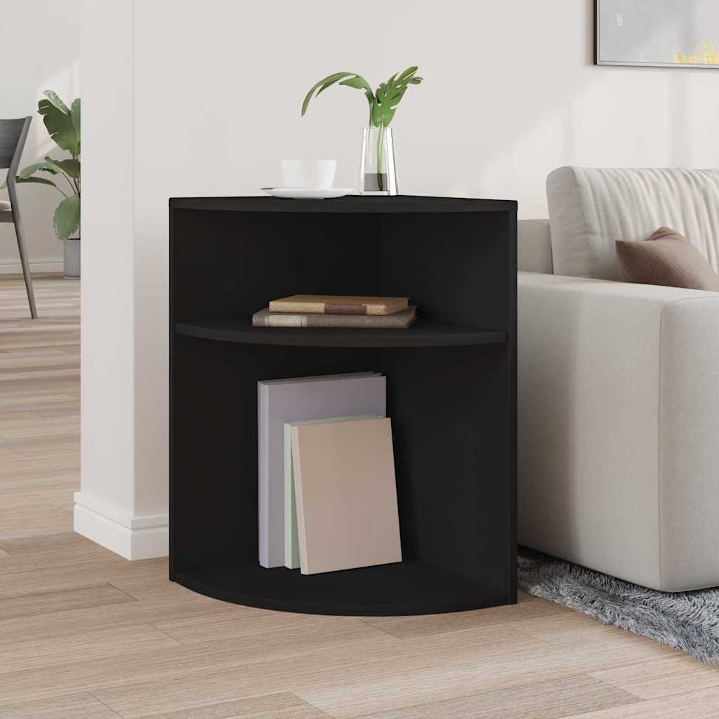 Tavolino Nero 39,7 x 39,7 x 60 cm Legno multistrato