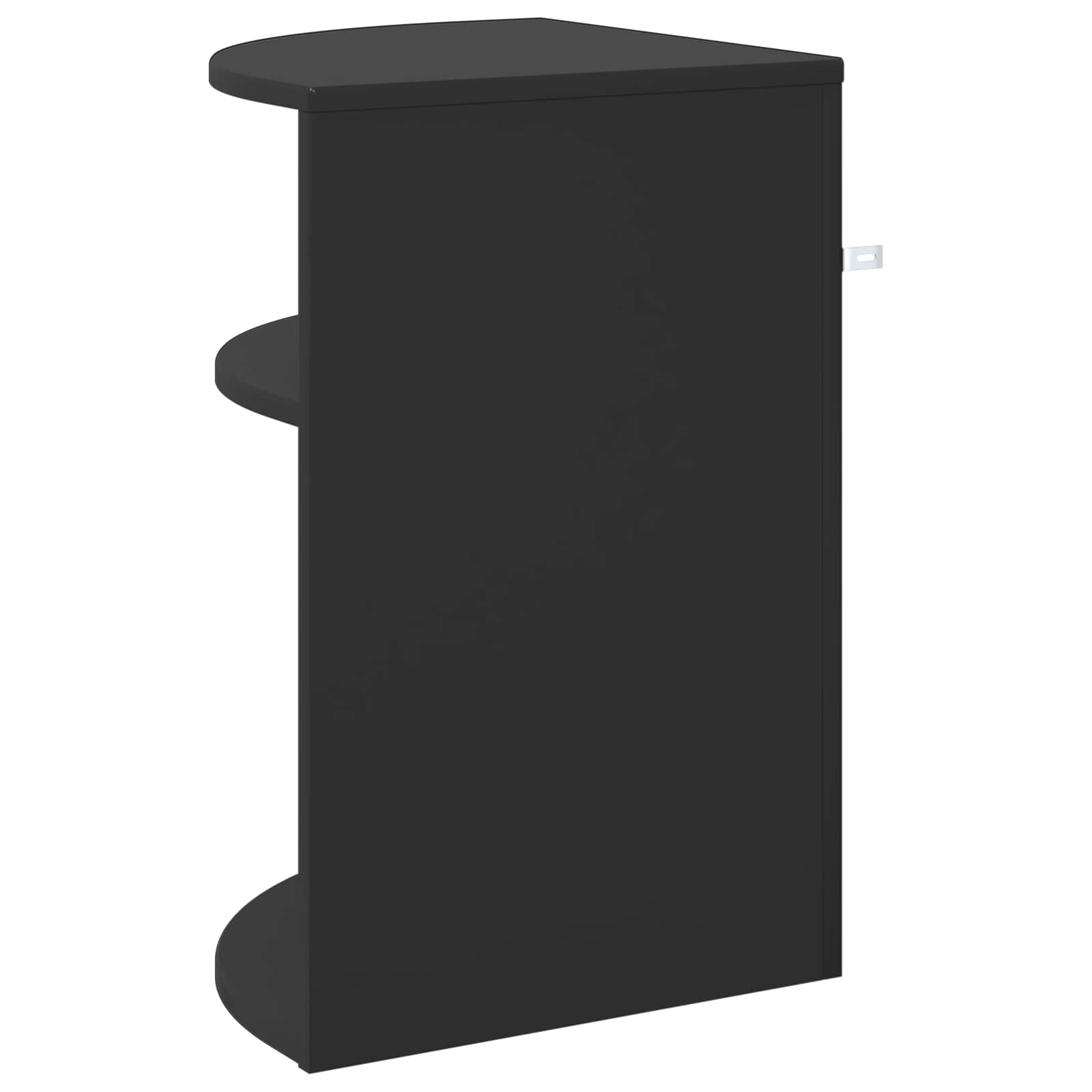 Tavolino Nero 39,7 x 39,7 x 60 cm Legno multistrato | homemem39
