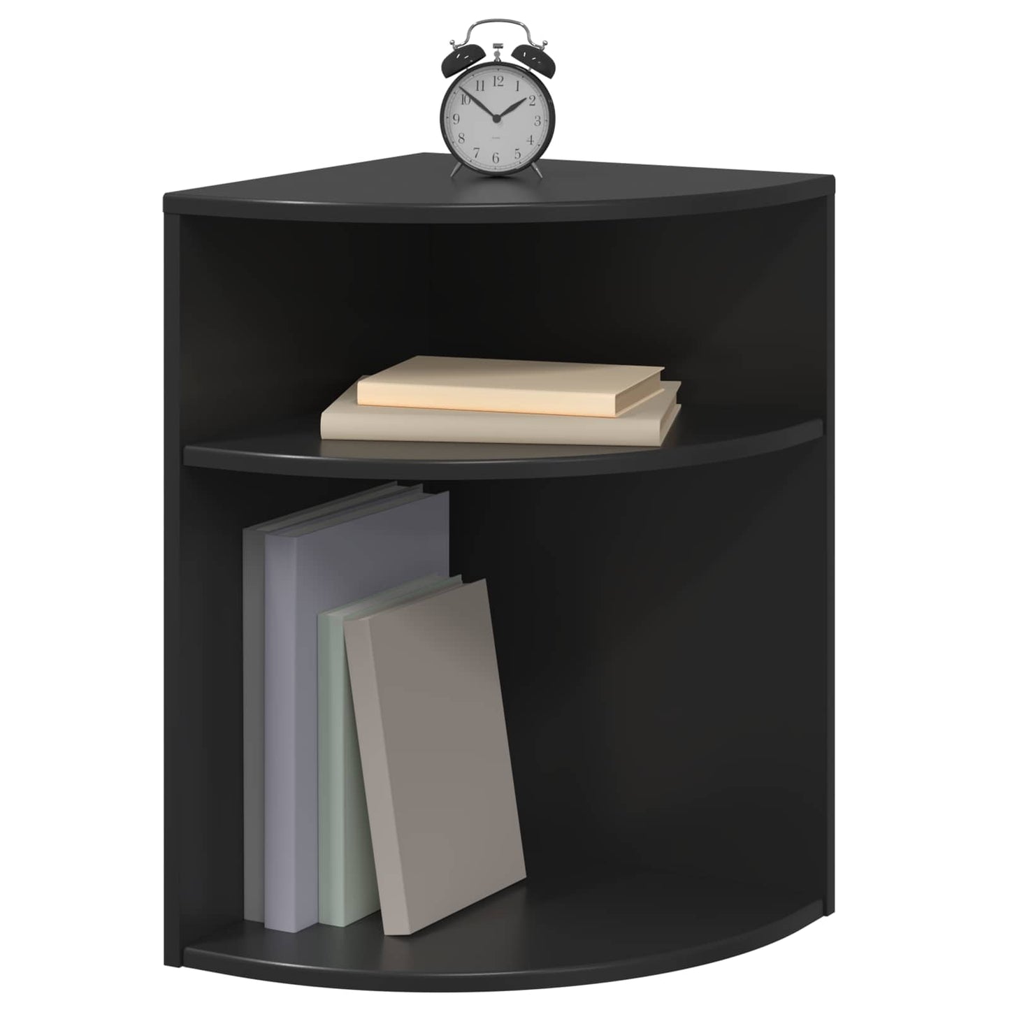 Tavolino Nero 39,7 x 39,7 x 60 cm Legno multistrato | homemem39