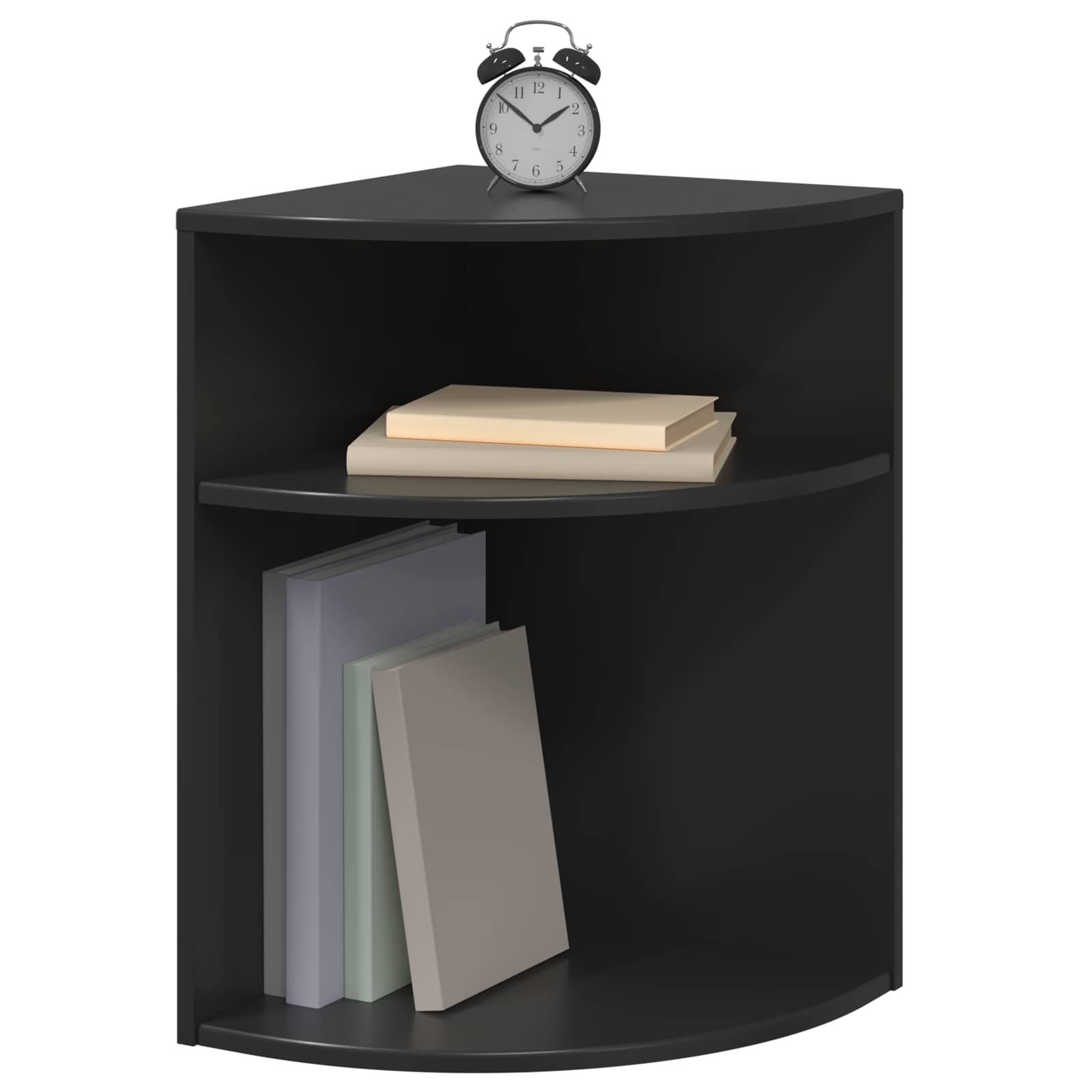 Tavolino Nero 39,7 x 39,7 x 60 cm Legno multistrato | homemem39