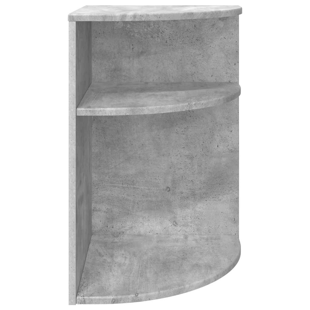 Tavolino Grigio cemento 39,7 x 39,7 x 60 cm Legno multistrato
