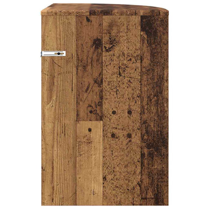 Tavolino Legno vecchio 39,7 x 39,7 x 60 cm Legno multistrato