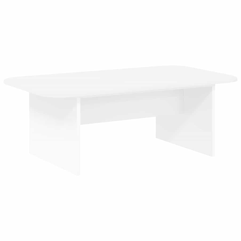 Tavolino da salotto Bianco 93 x 53 x 33 cm Legno multistrato | homemem39