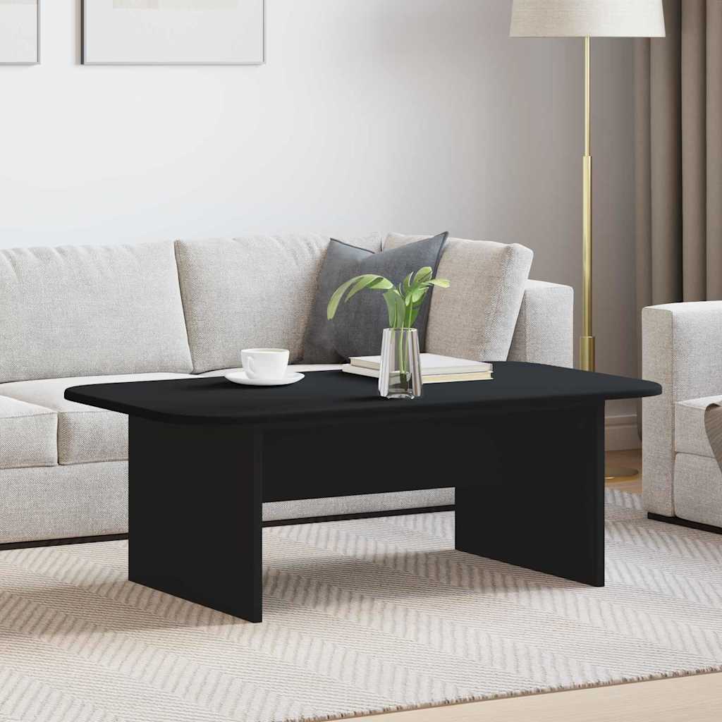 Tavolino da salotto Nero 93 x 53 x 33 cm Legno multistrato | homemem39