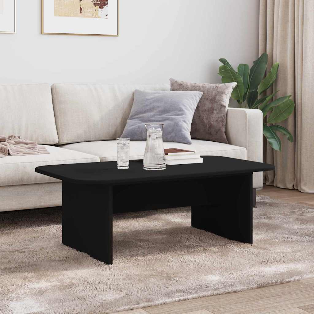 Tavolino da salotto Nero 93 x 53 x 33 cm Legno multistrato | homemem39