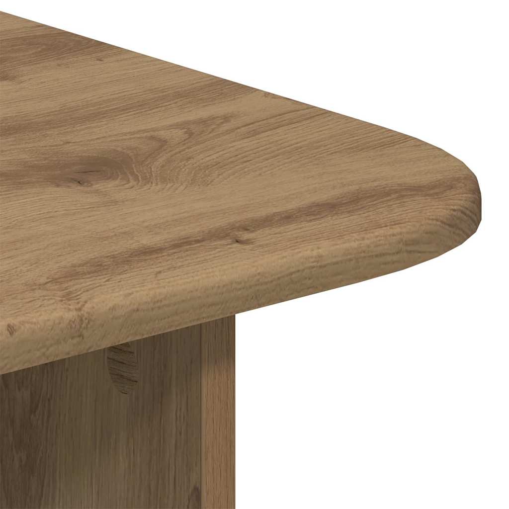 Tavolino da salotto Rovere artigianale 93 x 53 x 33 cm | homemem39