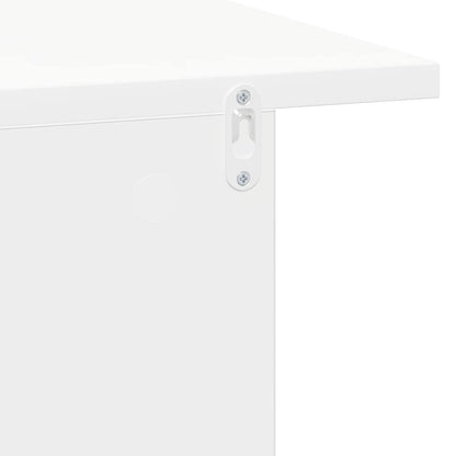 Comodino Bianco 40 x 30 x 25 cm Legno ingegnerizzato | homemem39