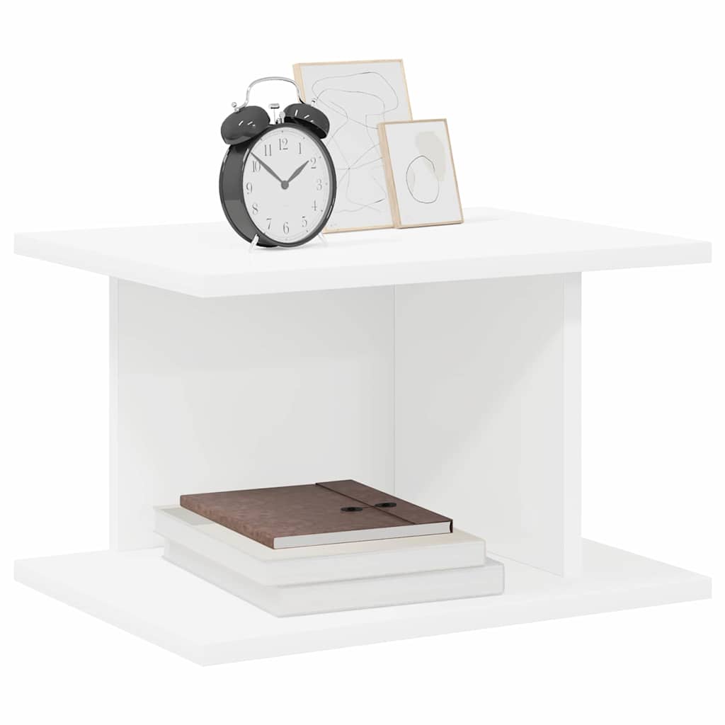 Comodino Bianco 40 x 30 x 25 cm Legno ingegnerizzato | homemem39