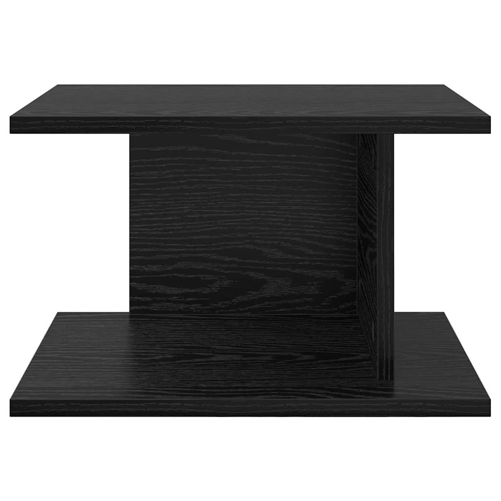 Comodino Rovere Nero 40 x 30 x 25 cm Legno ingegnerizzato | homemem39