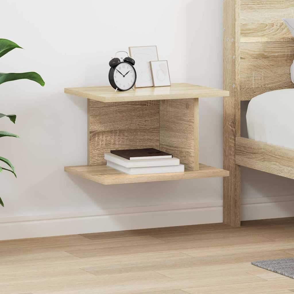 Comodino Rovere Sonoma 40 x 30 x 25 cm Legno ingegnerizzato | homemem39