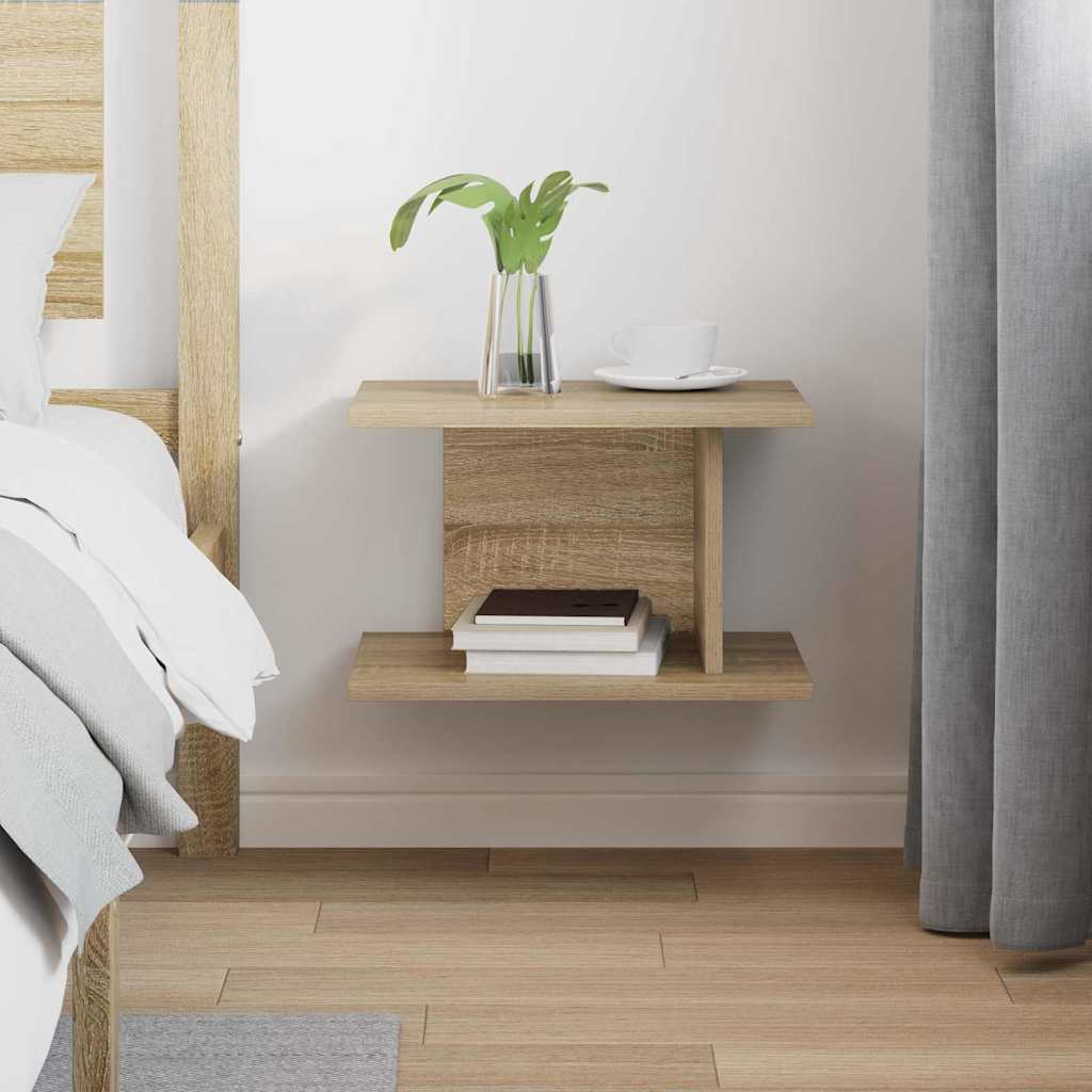 Comodino Rovere Sonoma 40 x 30 x 25 cm Legno ingegnerizzato | homemem39