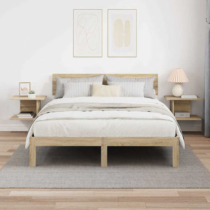 Comodino 2 pcs Rovere Sonoma 40 x 30 x 25 cm Legno multistrato | homemem39