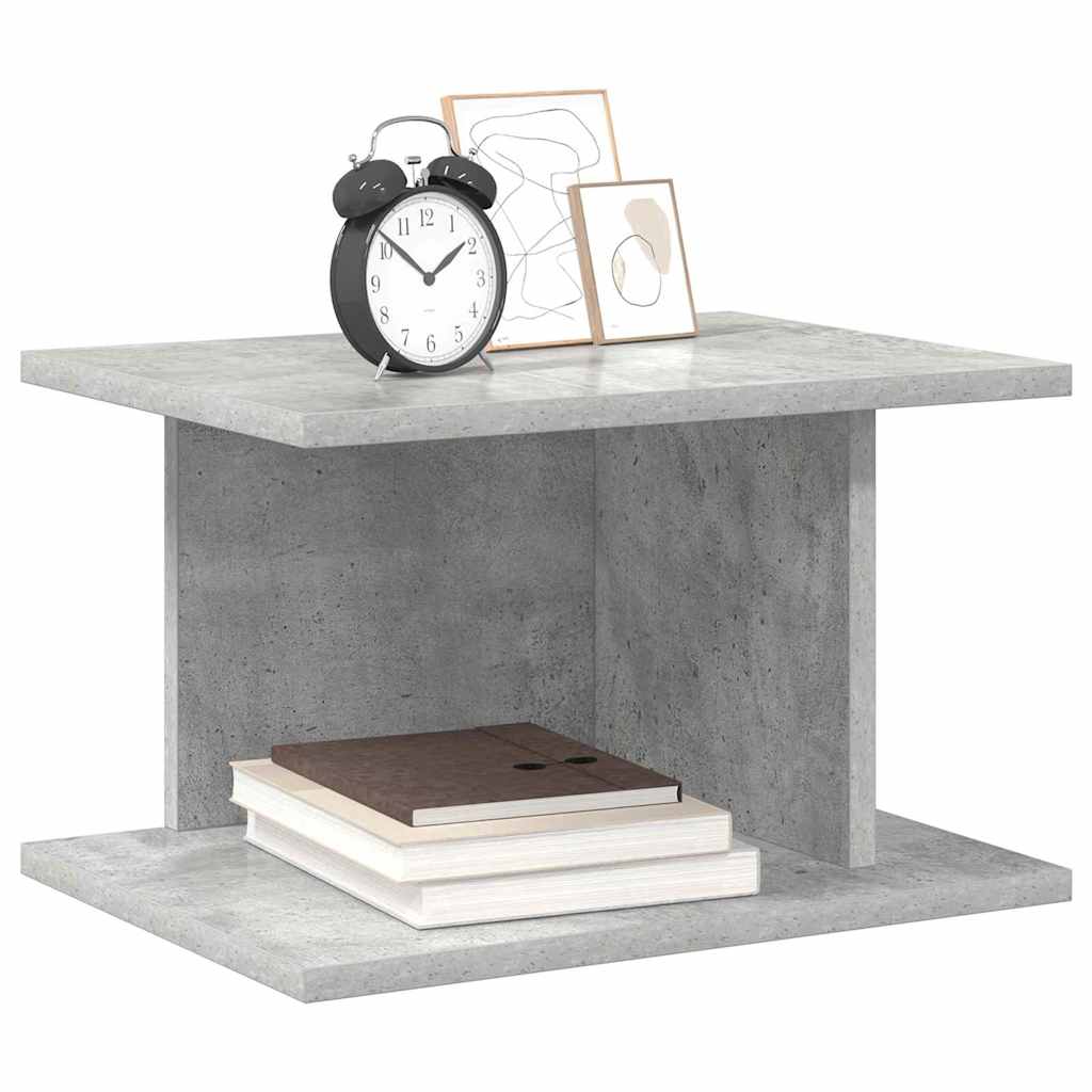 Comodino Grigio cemento 40 x 30 x 25 cm Legno ingegnerizzato | homemem39