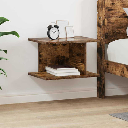 Comodino Rovere fumé 40 x 30 x 25 cm Legno ingegnerizzato | homemem39