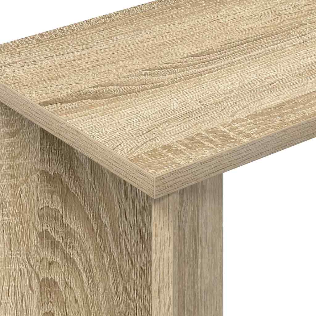 Tavolino Rovere Sonoma 35 x 25 x 50 cm Legno multistrato