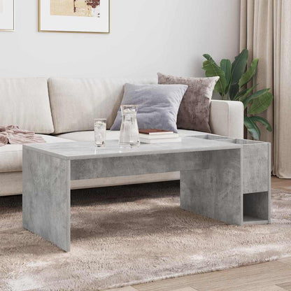 Tavolino da salotto Grigio cemento 101,5 x 50 x 37 cm | homemem39