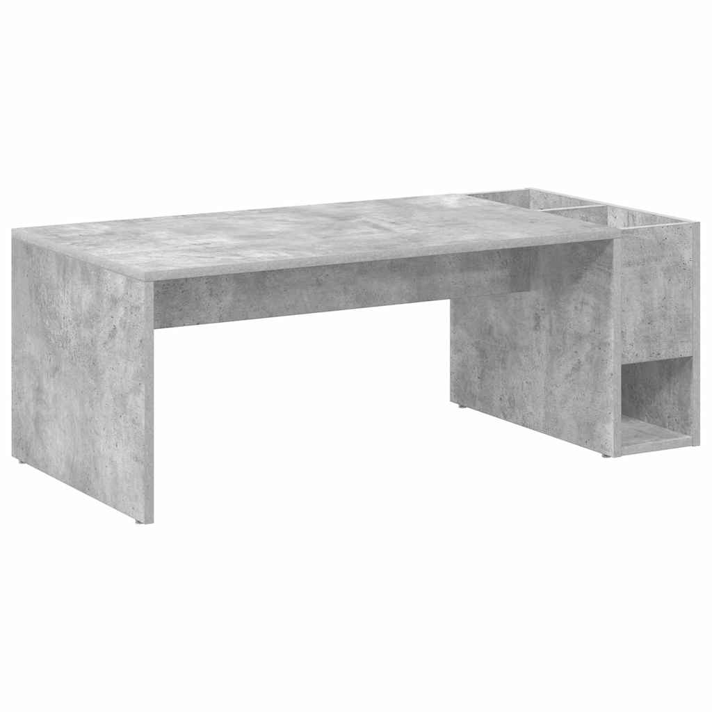 Tavolino da salotto Grigio cemento 101,5 x 50 x 37 cm | homemem39