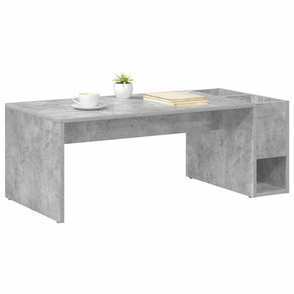 Tavolino da salotto Grigio cemento 101,5 x 50 x 37 cm | homemem39