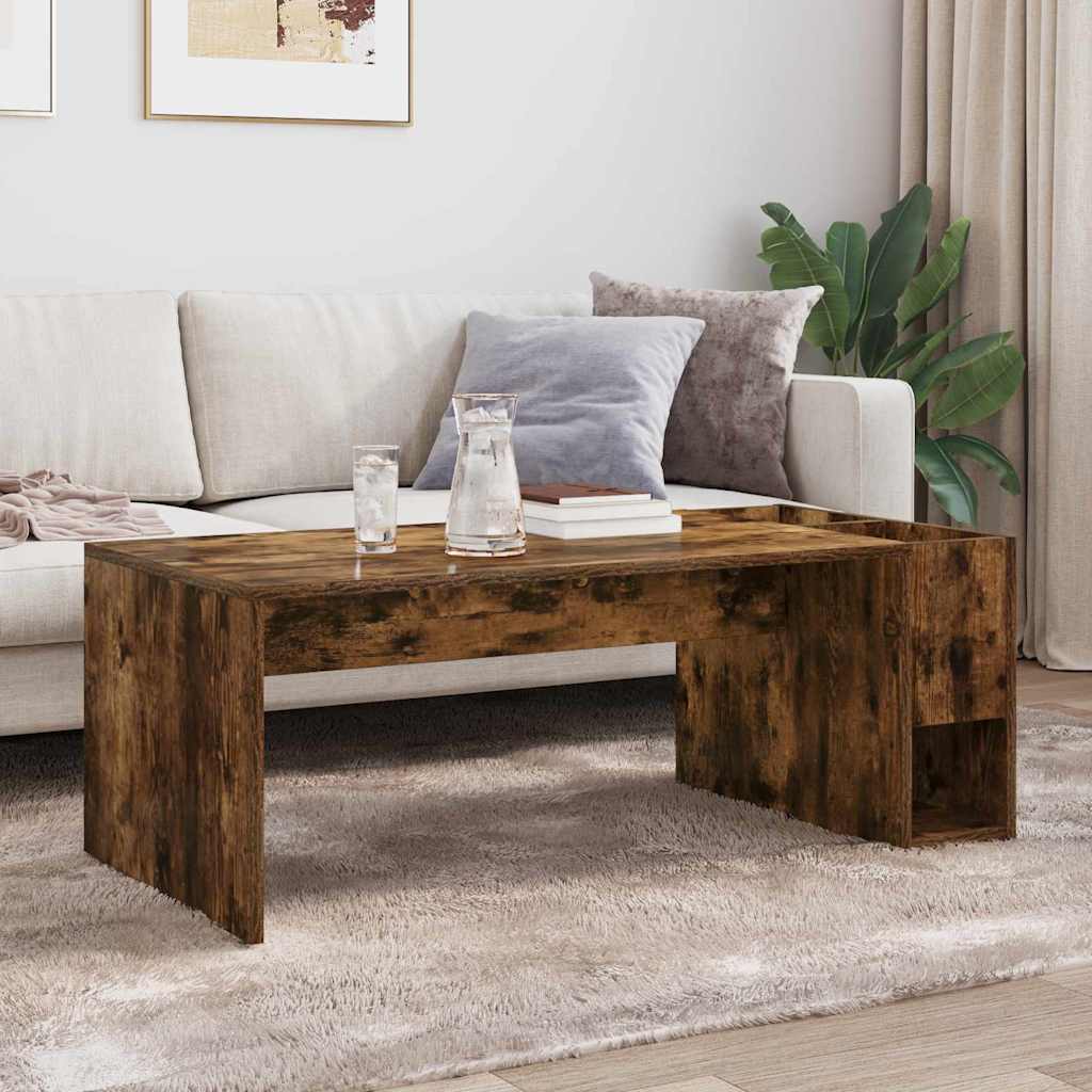 Tavolino da salotto Rovere fumé 101,5 x 50 x 37 cm | homemem39