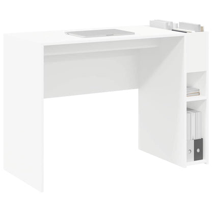 Scrivania Bianco 109 x 50 x 78 cm Legno multistrato | homemem39