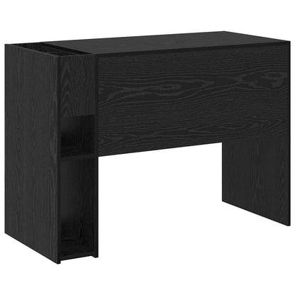 Scrivania Rovere Nero 109 x 50 x 78 cm Legno multistrato | homemem39