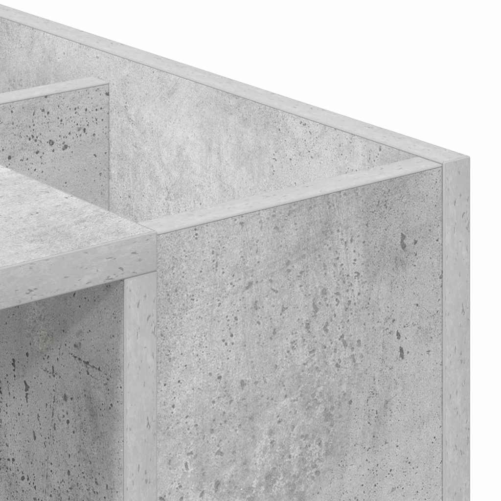 Scrivania Grigio cemento Legno ingegnerizzato 109 x 50 x 78 cm