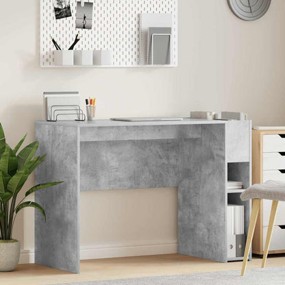 Scrivania Grigio cemento Legno ingegnerizzato 109 x 50 x 78 cm