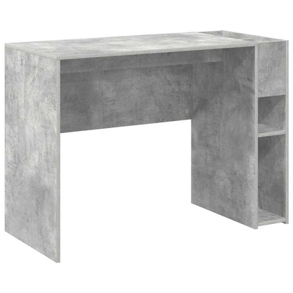 Scrivania Grigio cemento Legno ingegnerizzato 109 x 50 x 78 cm