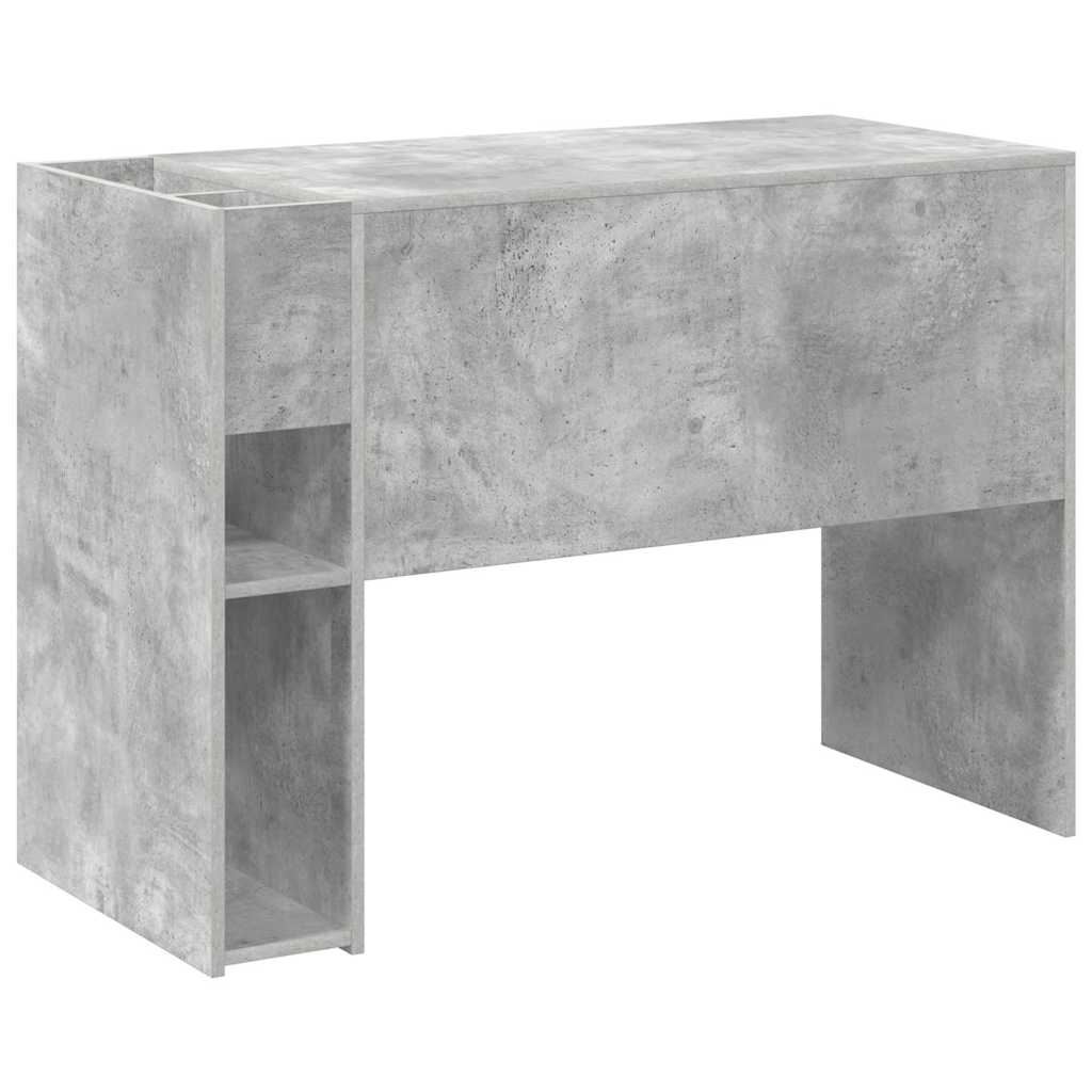 Scrivania Grigio cemento Legno ingegnerizzato 109 x 50 x 78 cm