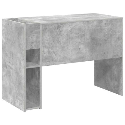Scrivania Grigio cemento Legno ingegnerizzato 109 x 50 x 78 cm