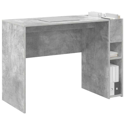 Scrivania Grigio cemento Legno ingegnerizzato 109 x 50 x 78 cm