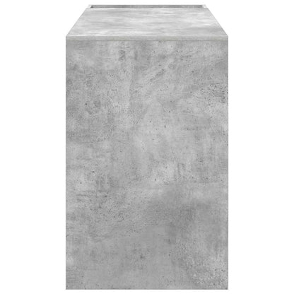 Scrivania Grigio cemento Legno ingegnerizzato 109 x 50 x 78 cm