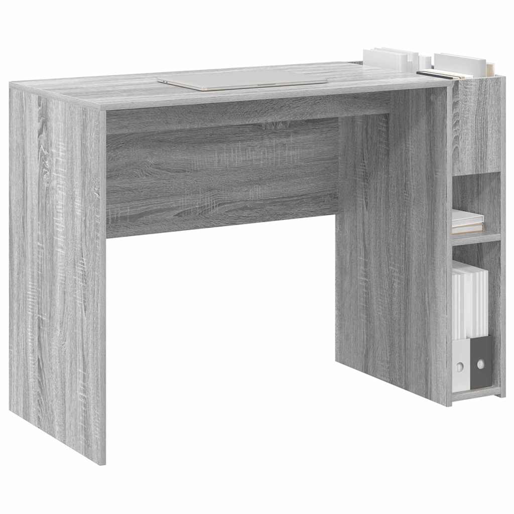 Scrivania Grigio Sonoma 109 x 50 x 78 cm Legno multistrato | homemem39