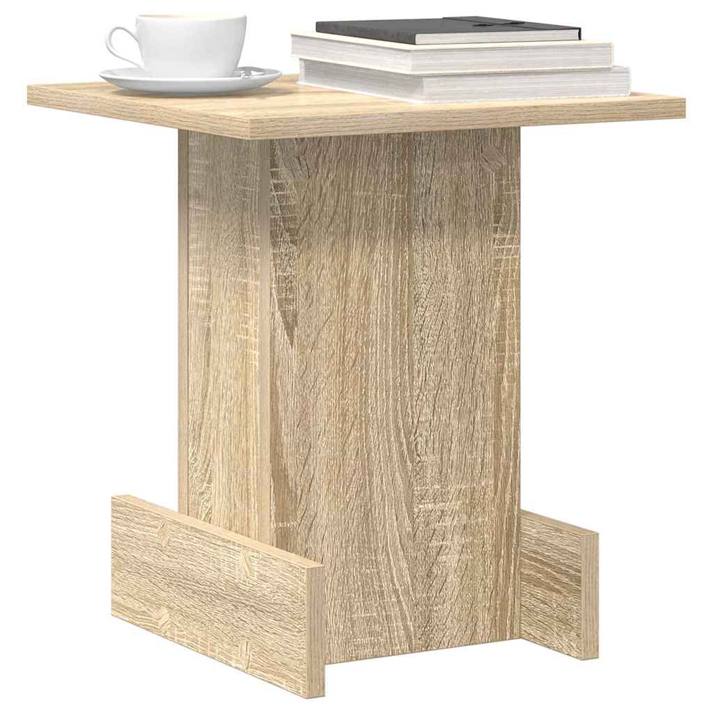 Tavolino Rovere Sonoma 35,5 x 35 x 40 cm Legno multistrato - homemem39